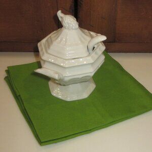 Red Cliff Ironstone Mini Sauce Tureen
